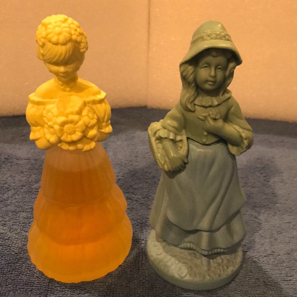 SOLD - 2 Vintage Avon Perfume Girls